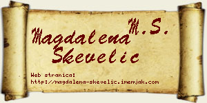 Magdalena Skevelić vizit kartica